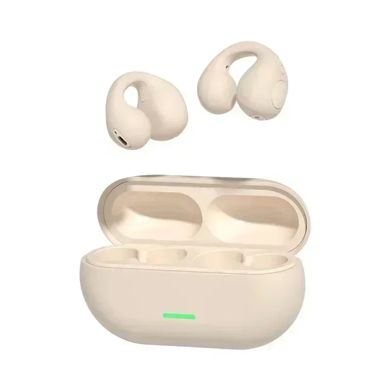 Wireless Bluetooth sports headphones featuring high-fidelity sound and water resistance.