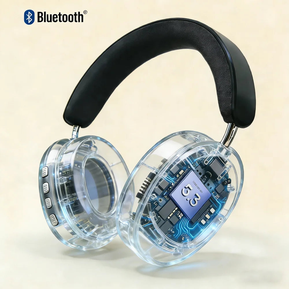 Wireless headphones featuring 3D audio technology.
