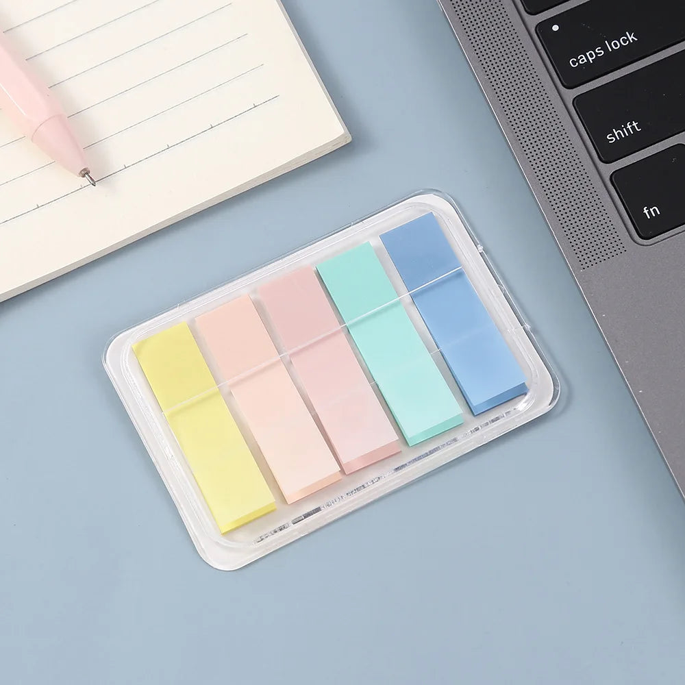Colorful transparent notes