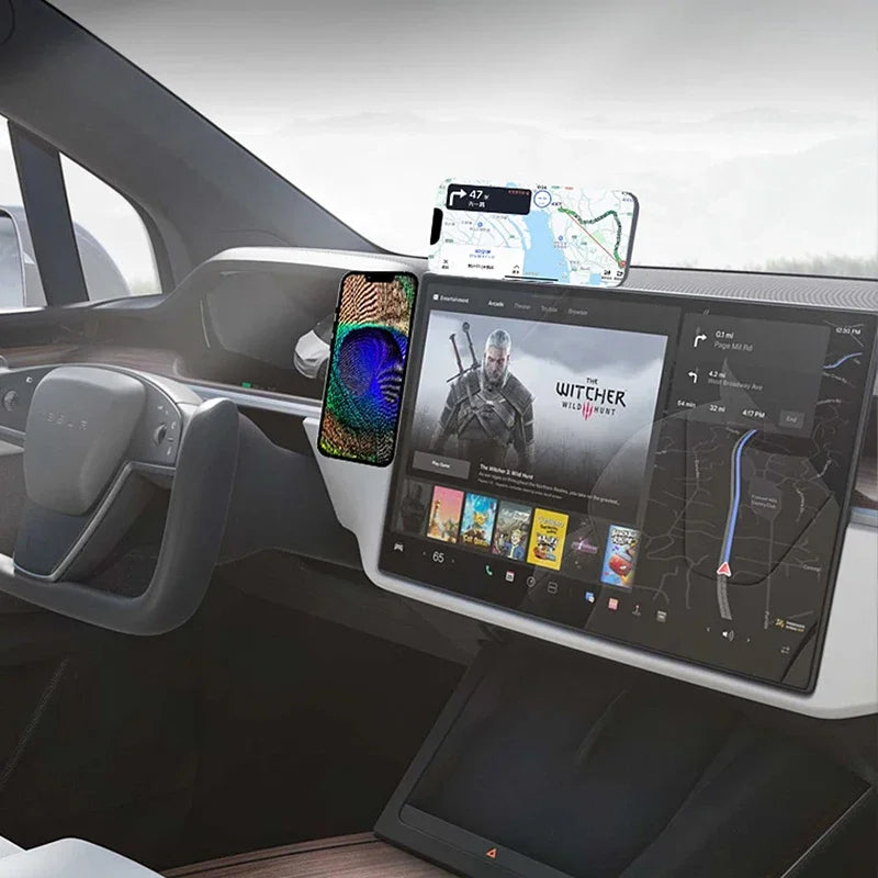 Magnetic mobile phone holder