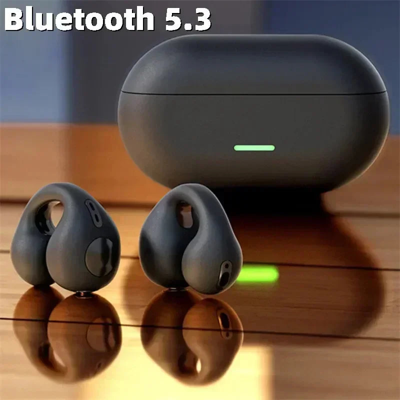 Wireless Bluetooth sports headphones featuring high-fidelity sound and water resistance.