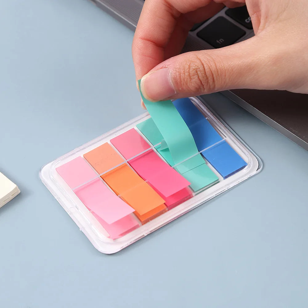 Colorful transparent notes