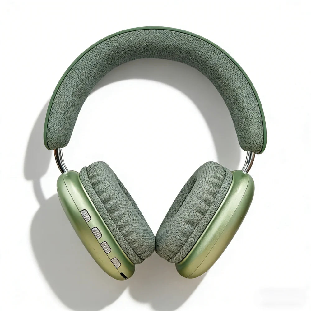 Wireless headphones featuring 3D audio technology.