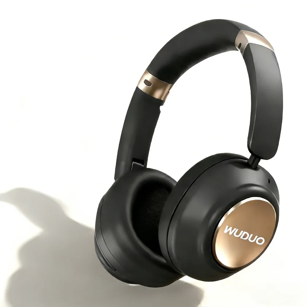 Wireless headphones featuring 3D audio technology.