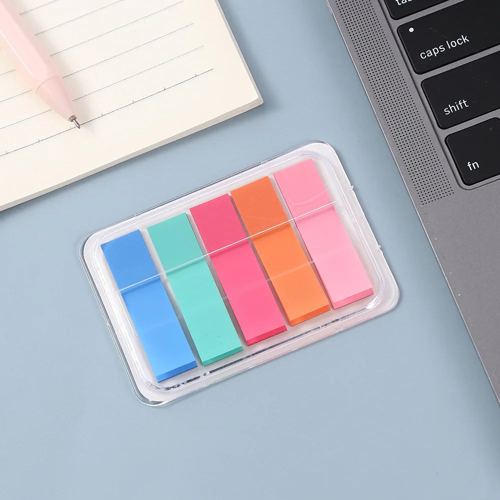 Colorful transparent notes