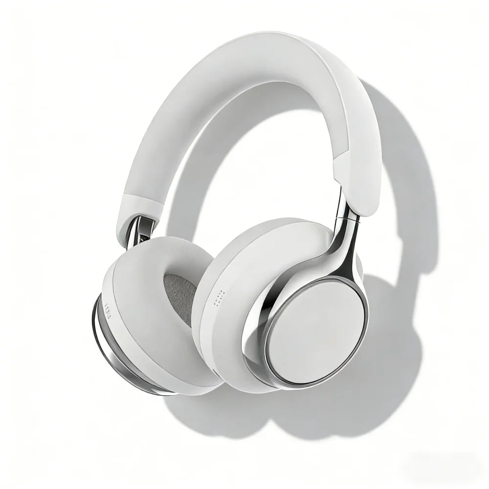 Wireless headphones featuring 3D audio technology.